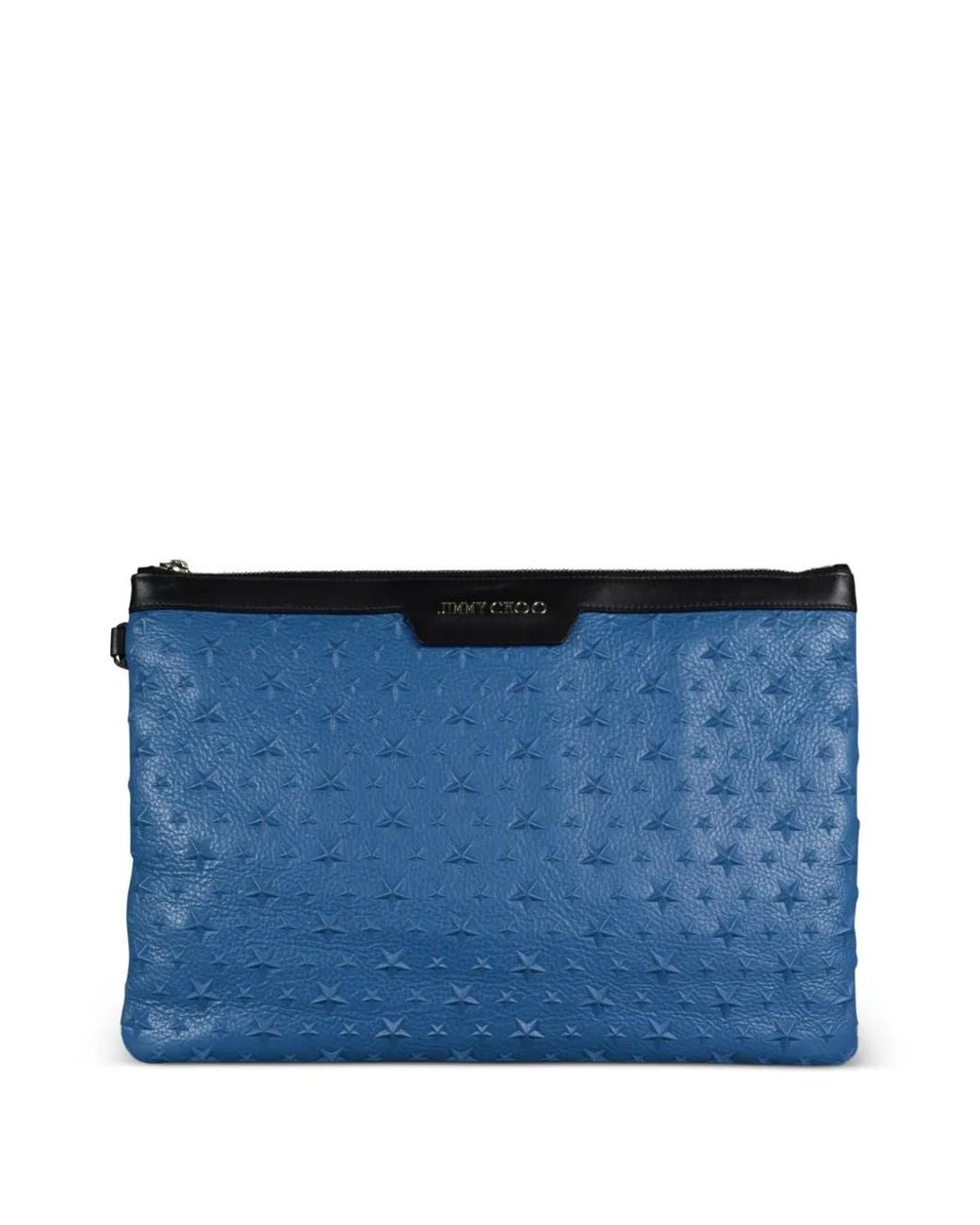 Jimmy Choo Blue Inlaid Stars Derek Clutch Bag for men