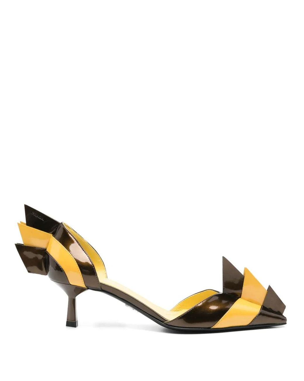 Prada Metallic Pumps 55Mm