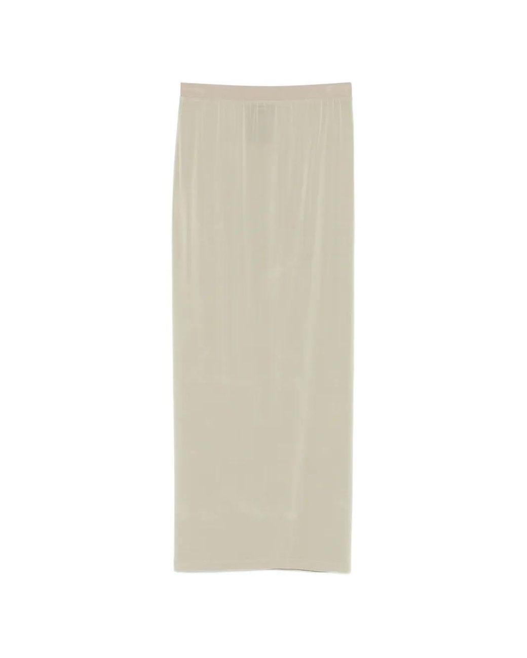 Wardrobe NYC White Sheer Skirt