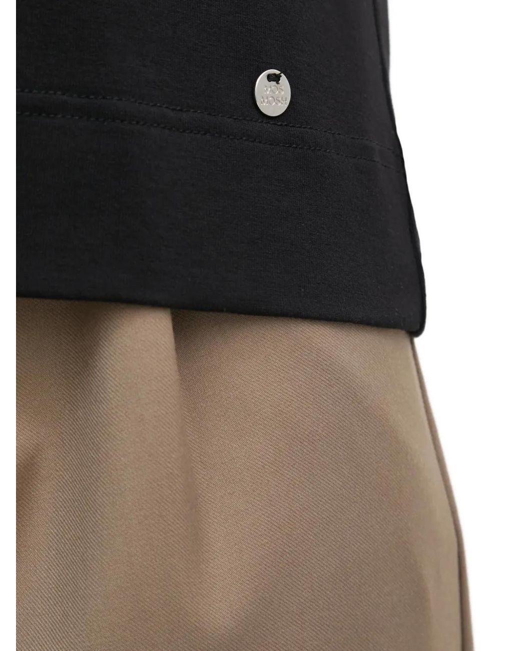Mos Mosh Black V-Neck Blouse