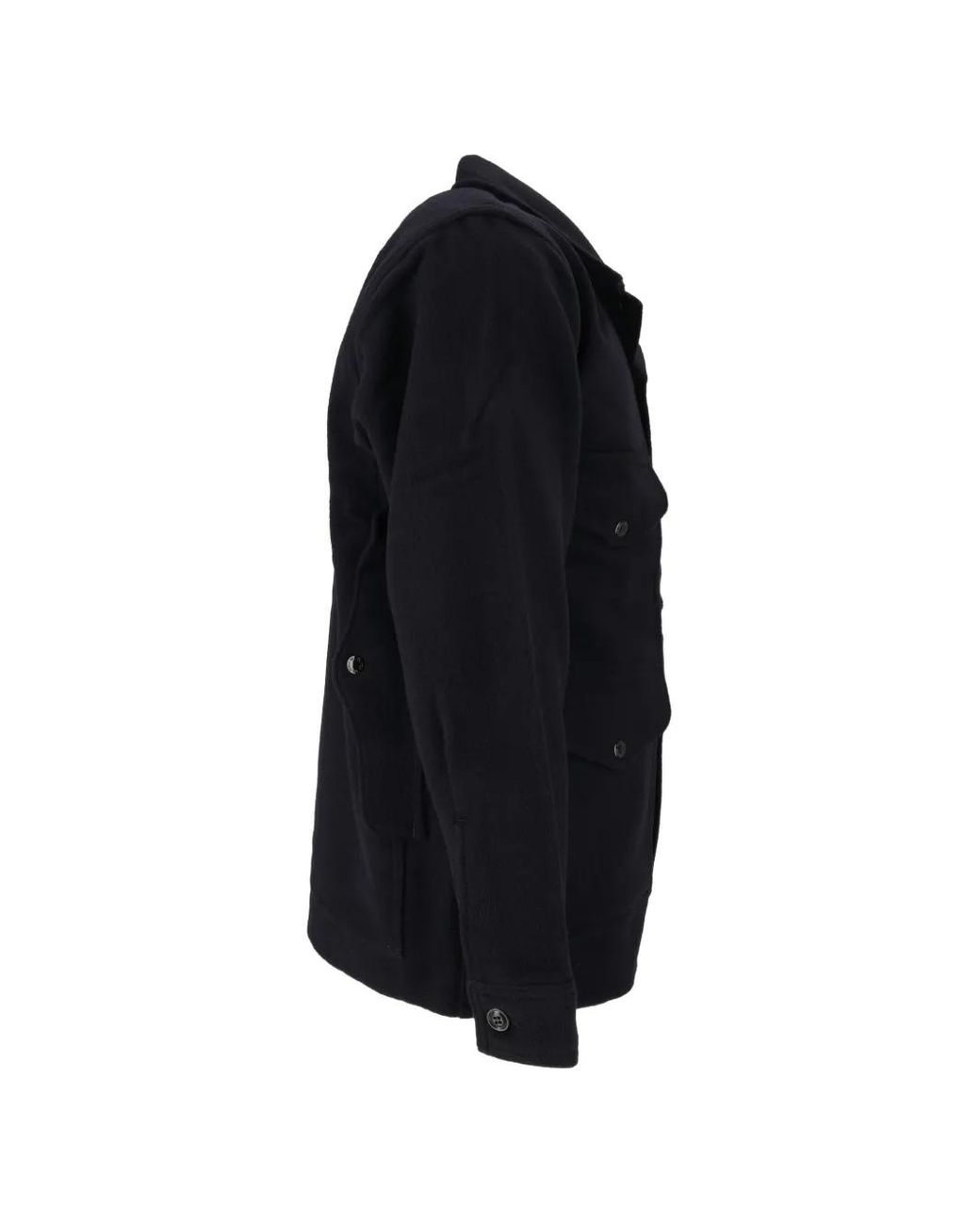 Filson Black Surchemise Mackinaw Cruiser En Laine for men