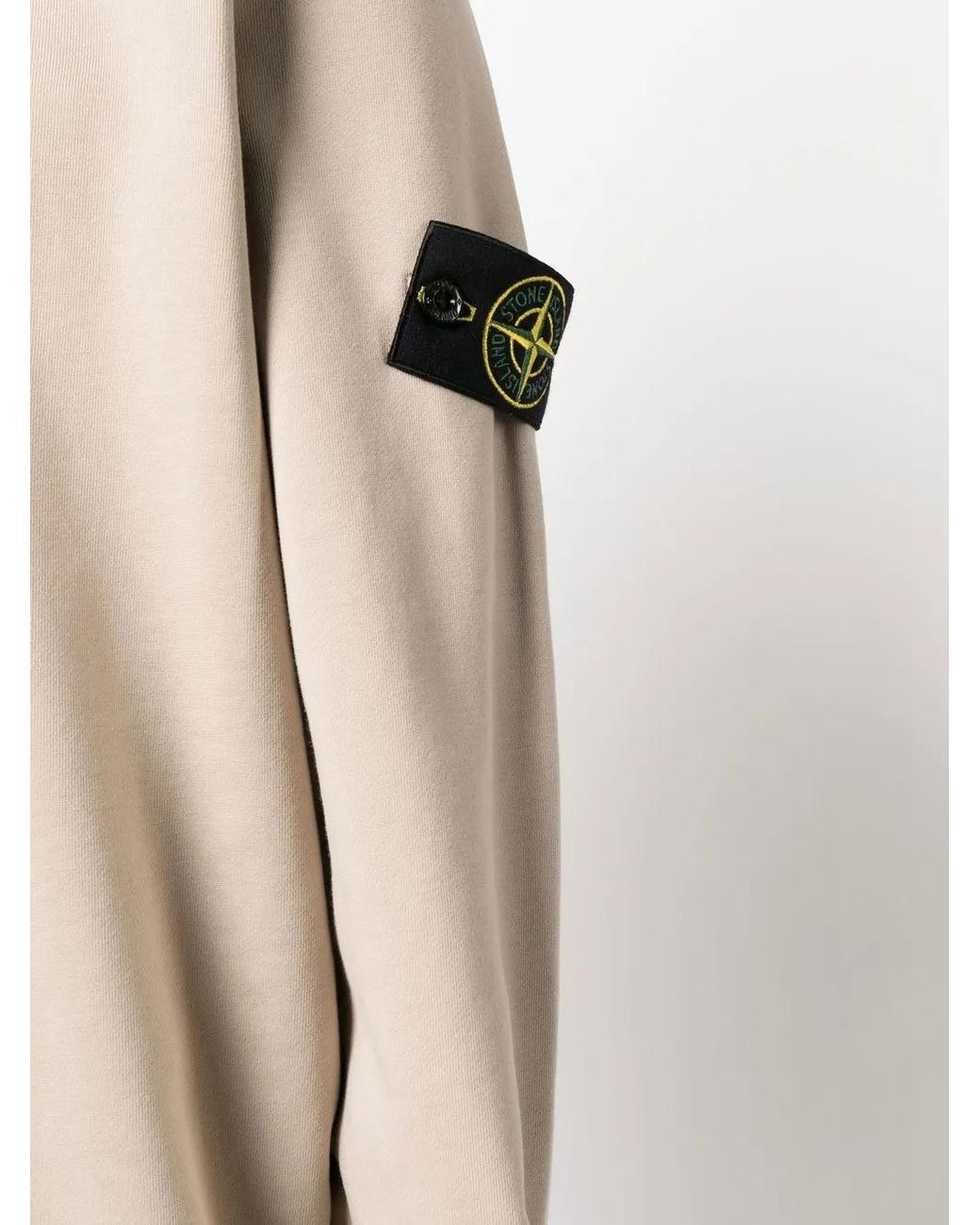 Sweat À Patch Compass Stone Island pour homme en coloris Natural