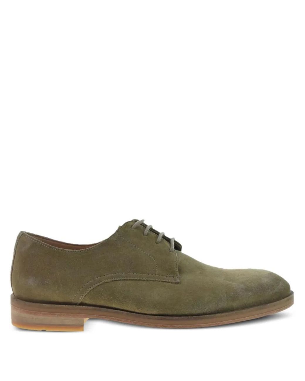 Clarks Green Oliver Lace-Up Derby Shoes for men