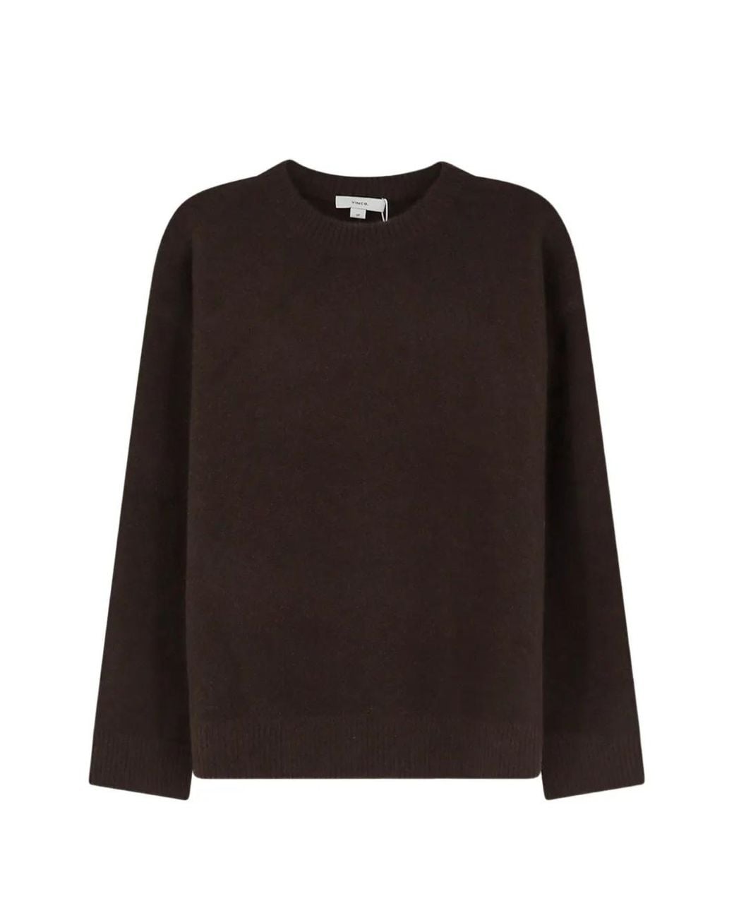 Vince Black Crew-Neck Sweater