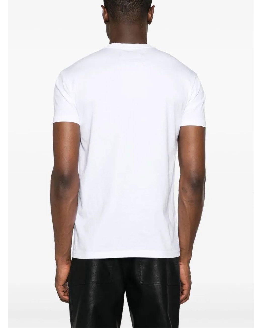 Vivienne Westwood White Logo Cotton T-Shirt for men
