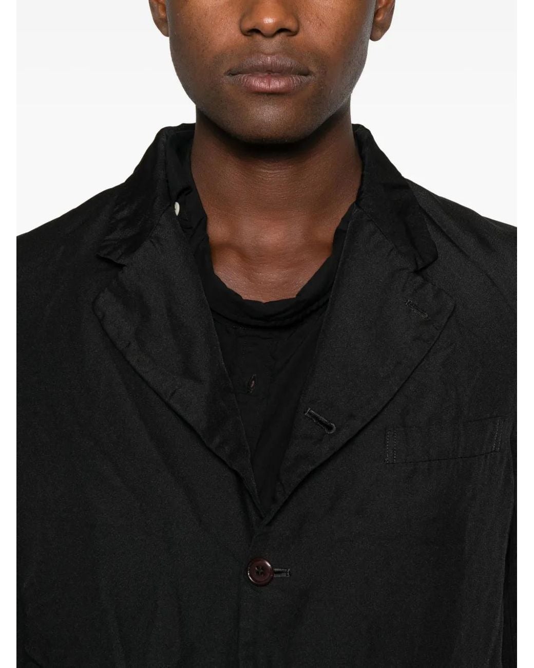 Blazer Con Botones Comme des Garçons de hombre de color Black