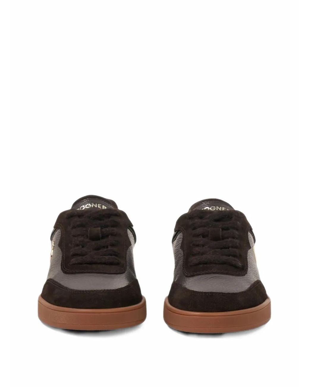 Bogner Brown Verona Low-Top Sneakers
