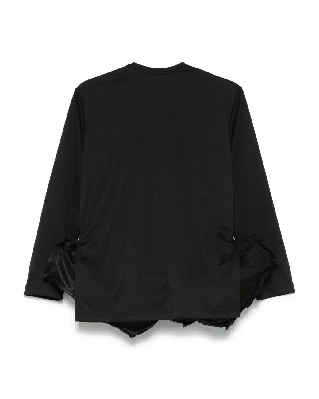 Comme des Garçons Black Ruffled-Layer Top