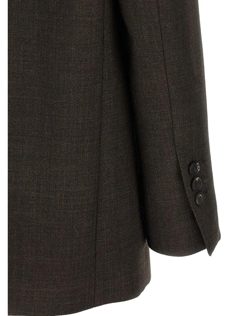 Tela Black Miranda Single-Breasted Blazer