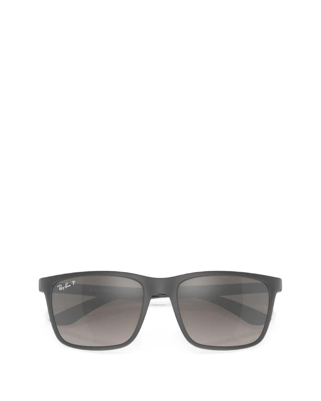 Ray-Ban Gray Liteforce Square-Frame Sunglasses
