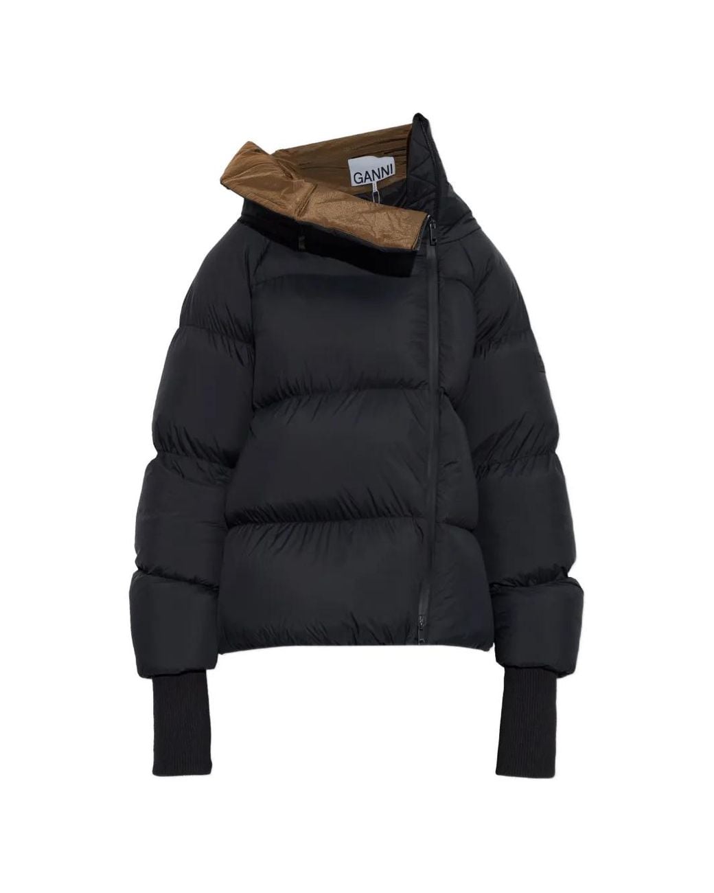 Ganni Blue Quilted Jacket