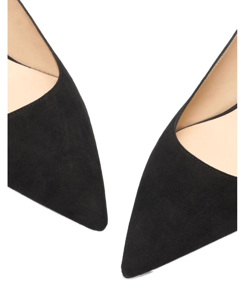 Stuart Weitzman 35 Mm Stuart Slingback Pumps in het Black