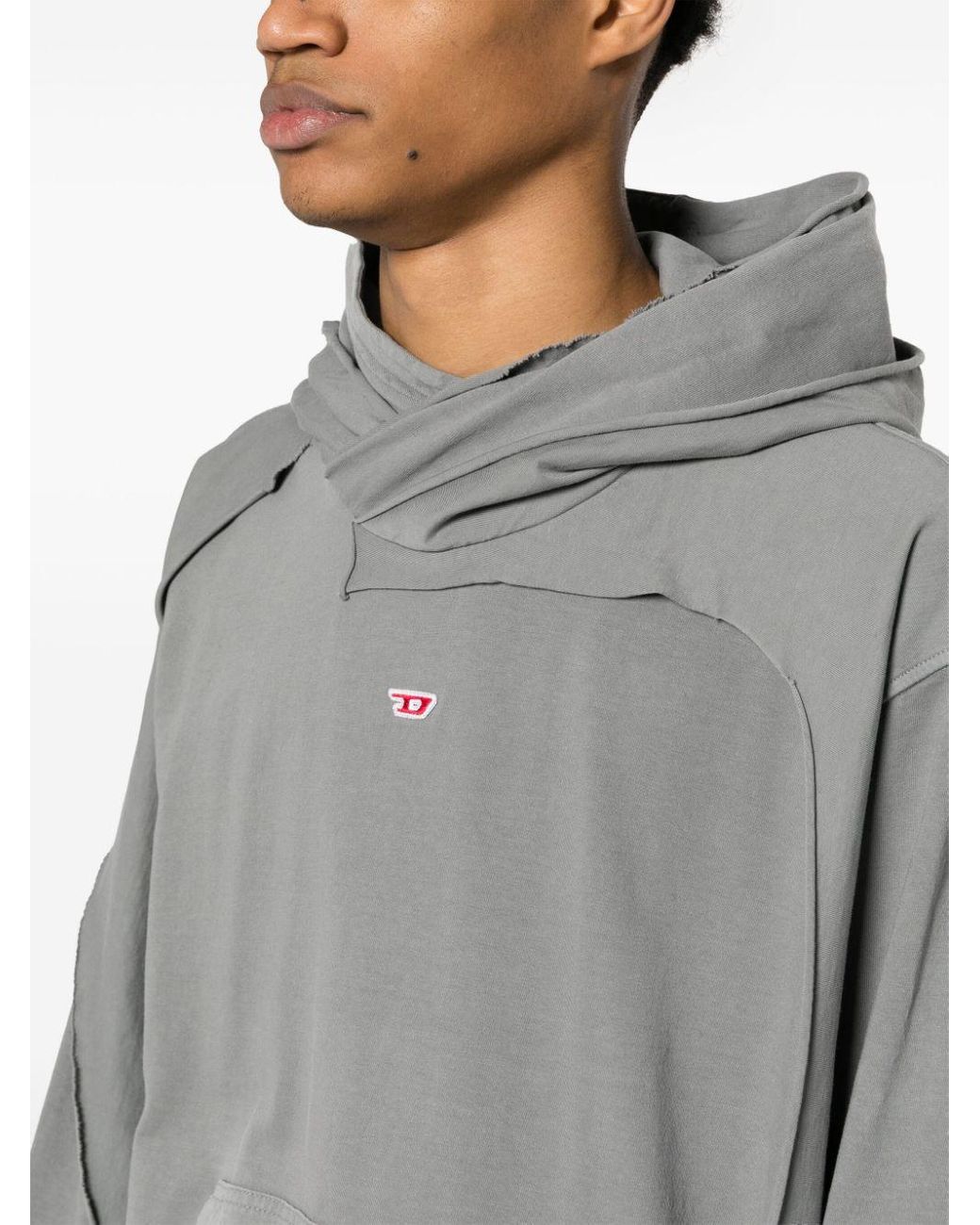 【DIESEL】 S Strahoop Hood Gray diesel-grey-S-strahoop-n1-