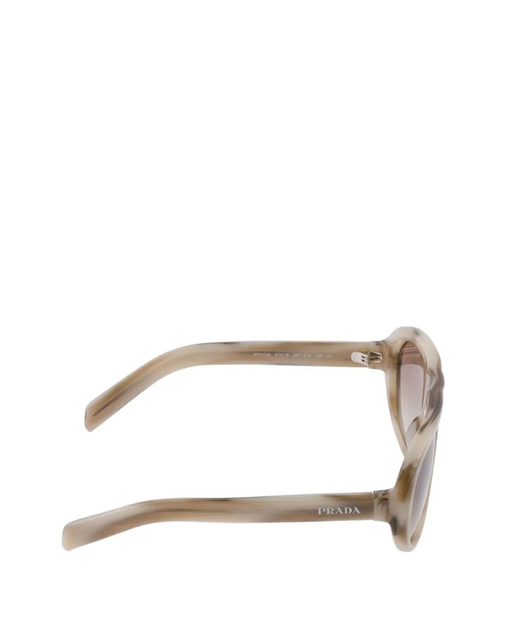 Prada Gray Lunettes De Soleil Shadowplay