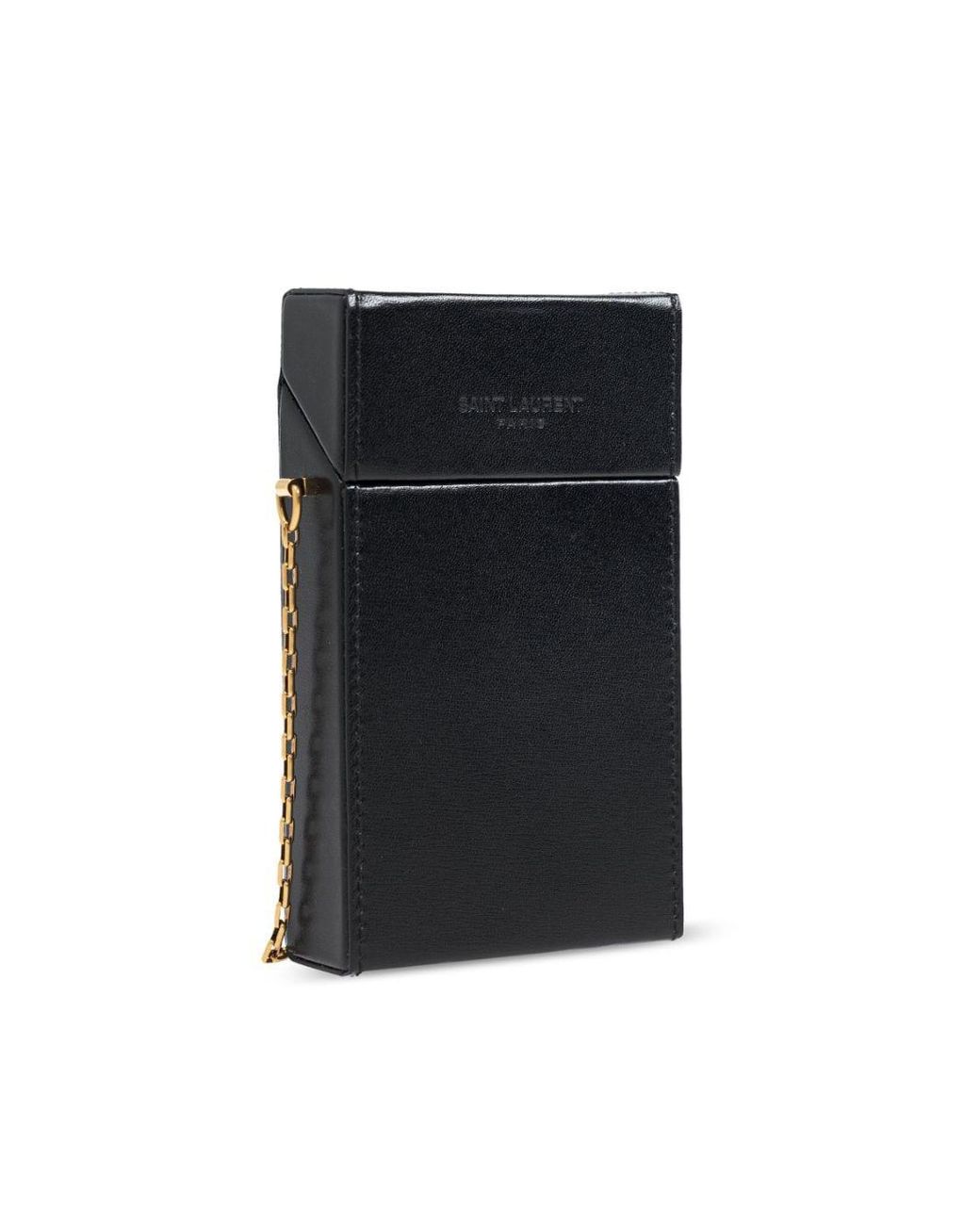 Saint Laurent Cigarette Case Bag in White