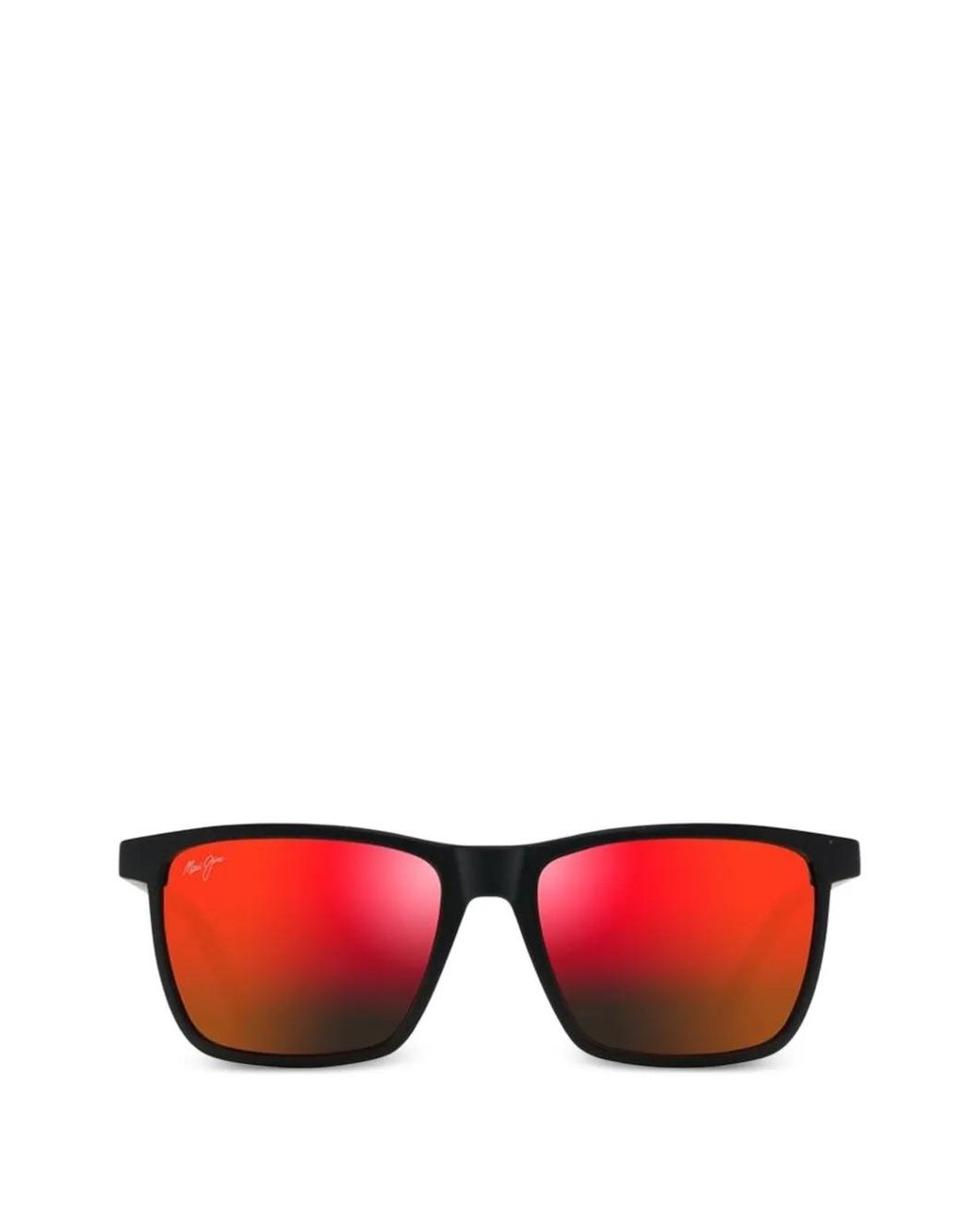 Maui Jim Red One Way Square-Frame Sunglasses