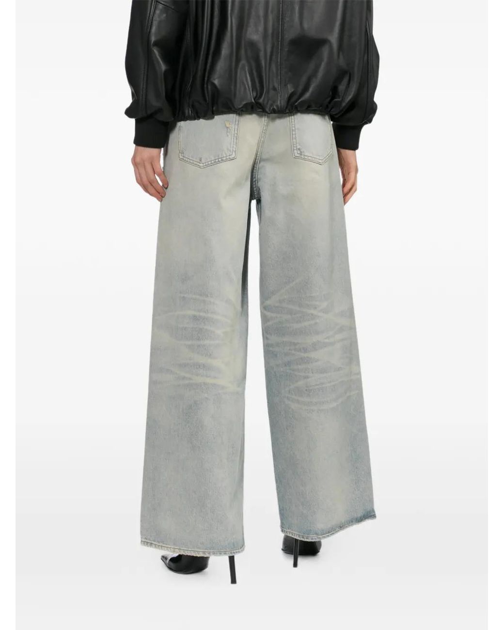 Jean Court Ample Halfboy en coloris Blue