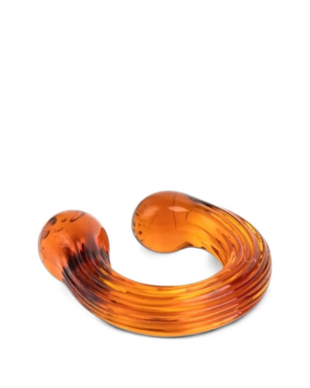 Salvárea Orange Swirl Ear Cuff