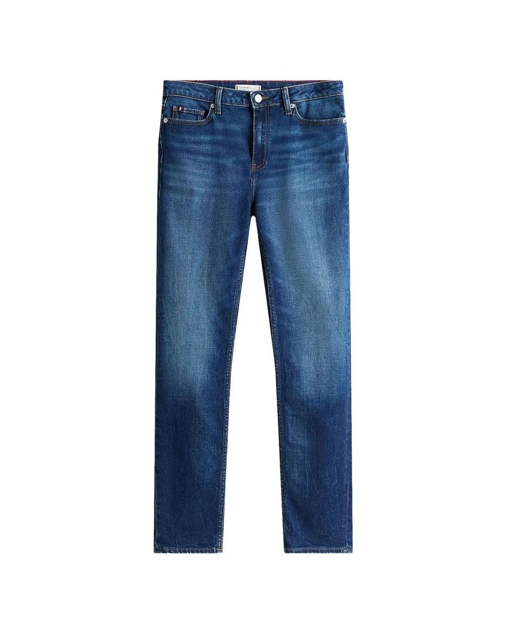 Tommy Hilfiger Blue Belt-Loop Pocket Jeans