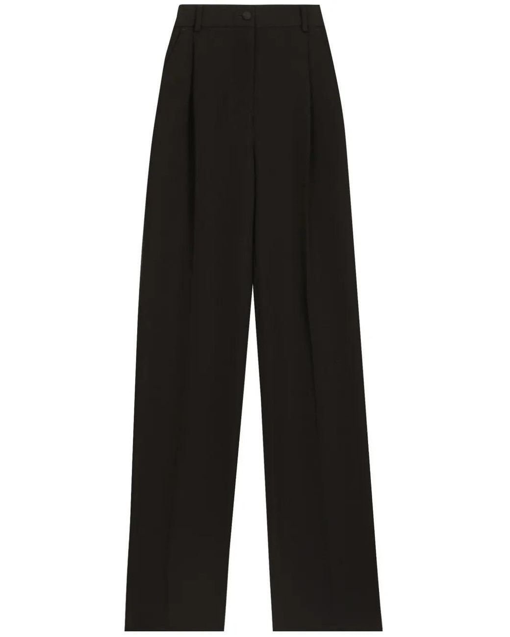 Dolce & Gabbana Black Tailored Trousers