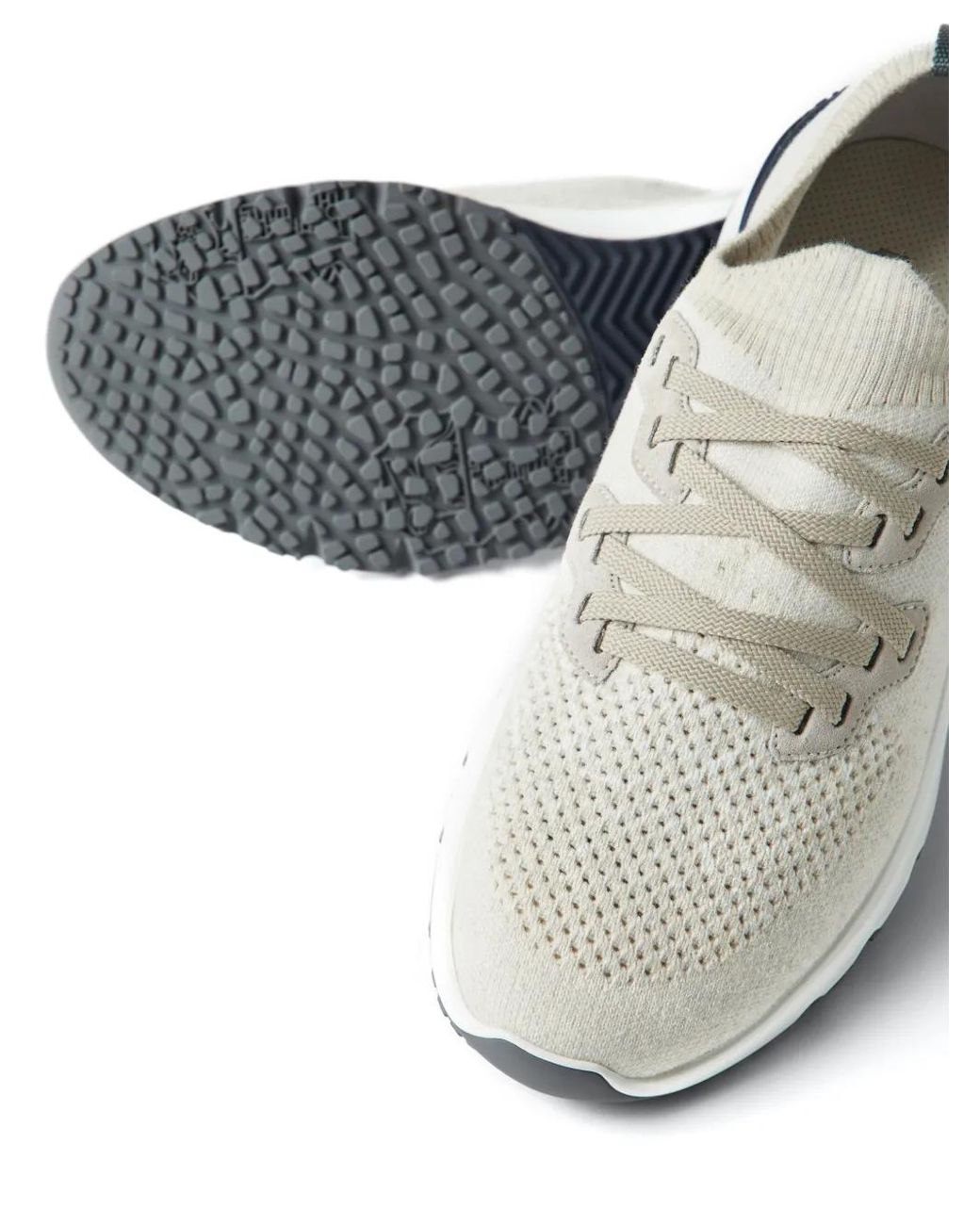 Brunello Cucinelli Natural Sneakers for men