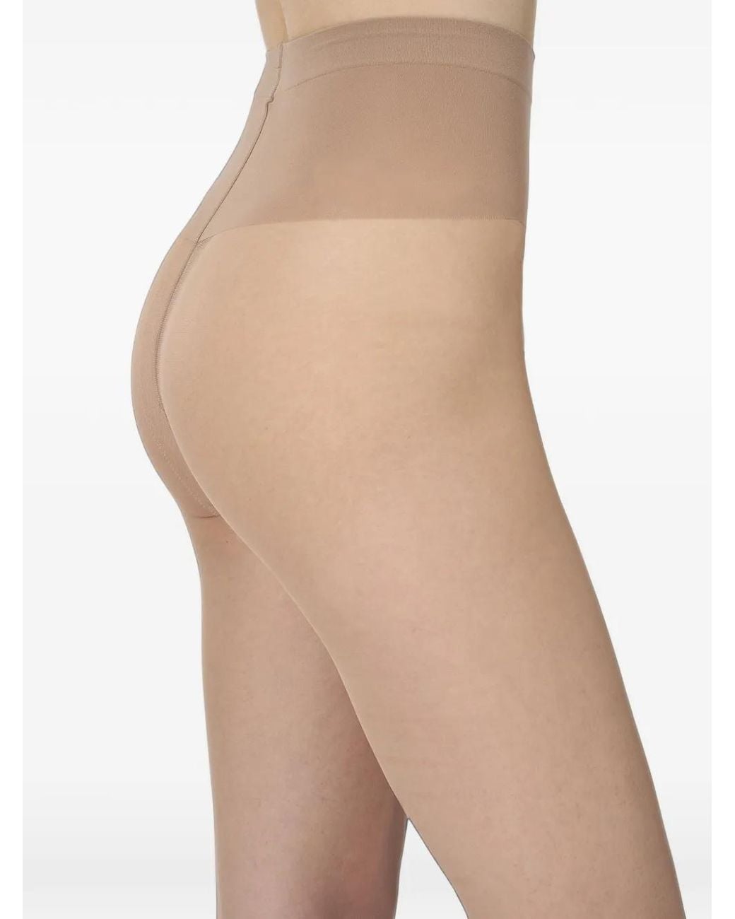 Wolford White 10 Sheer Support Tights