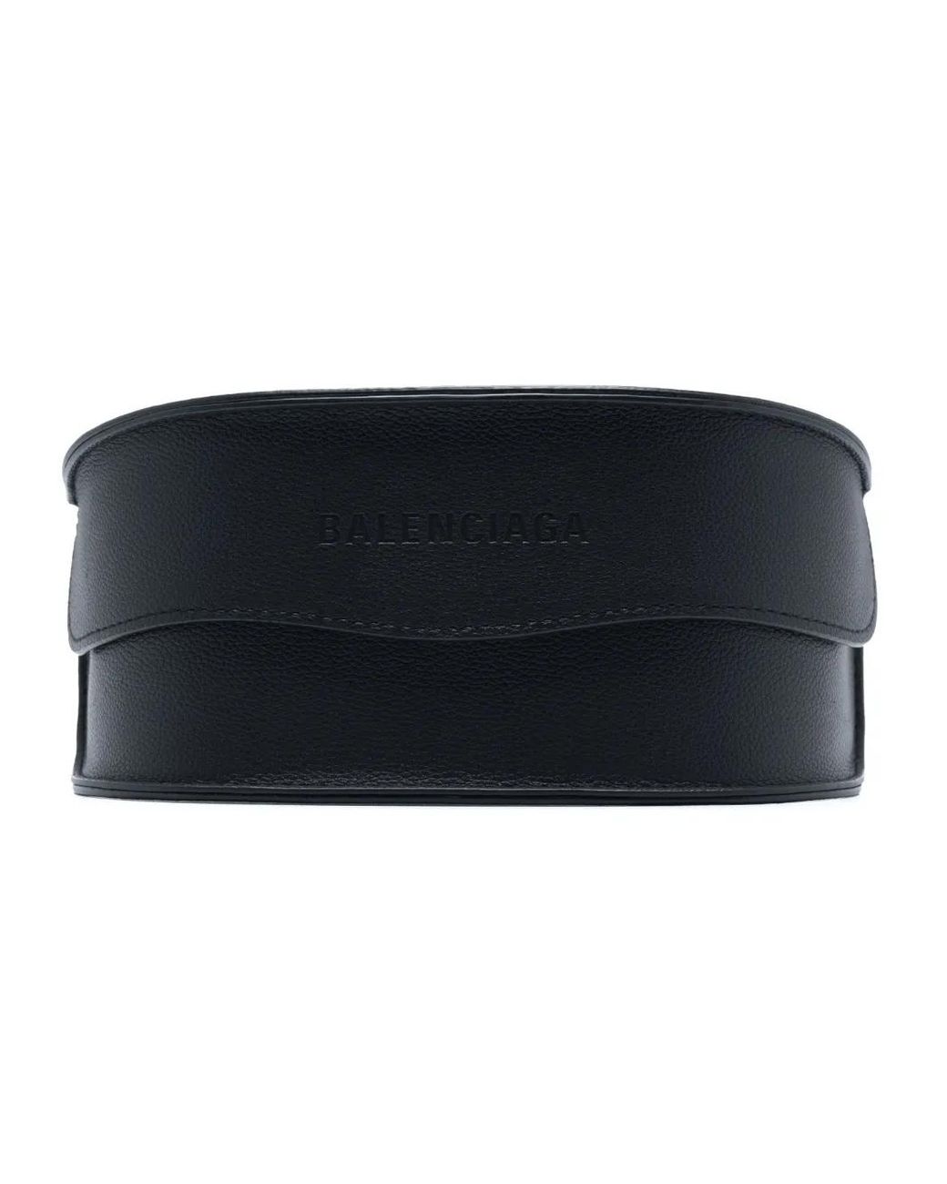 Balenciaga Gray Dynamo Wrap Oversized-Frame Sunglasses