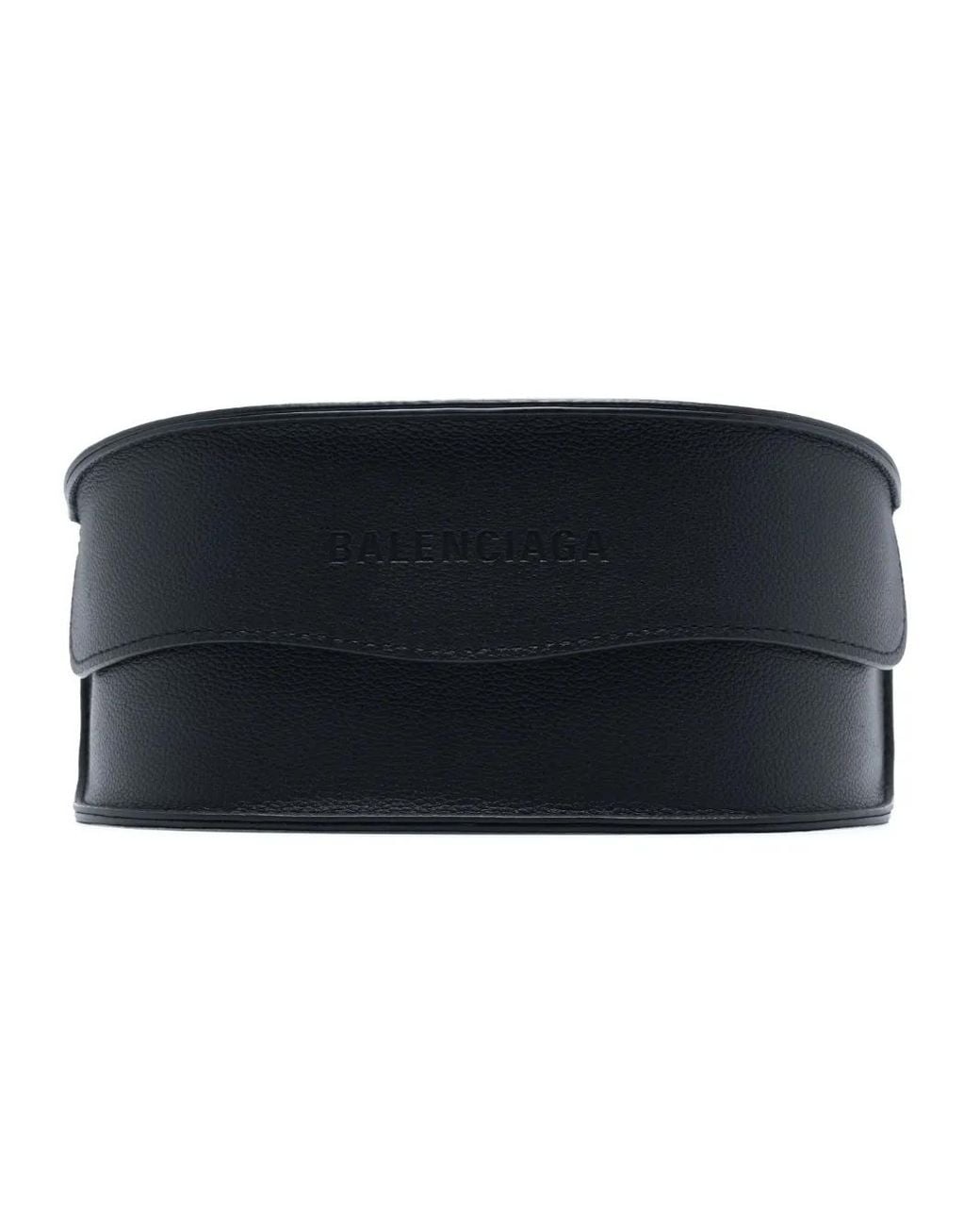 Balenciaga Gray Dynamo Wrap Oversized-Frame Sunglasses