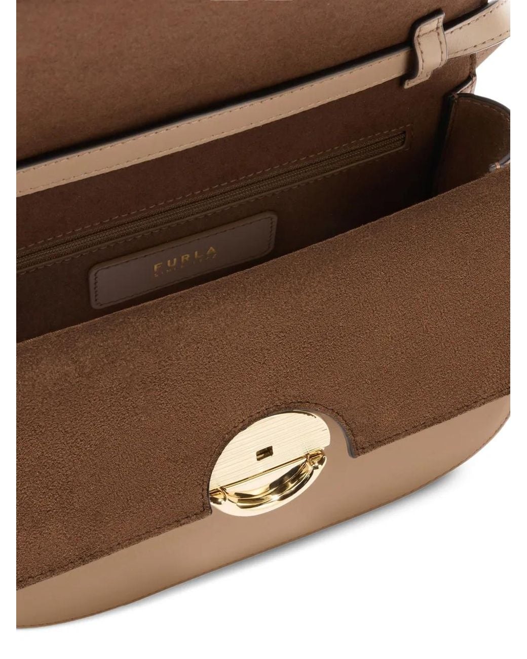 Borsa A Tracolla Sfera Piccola di Furla in Natural