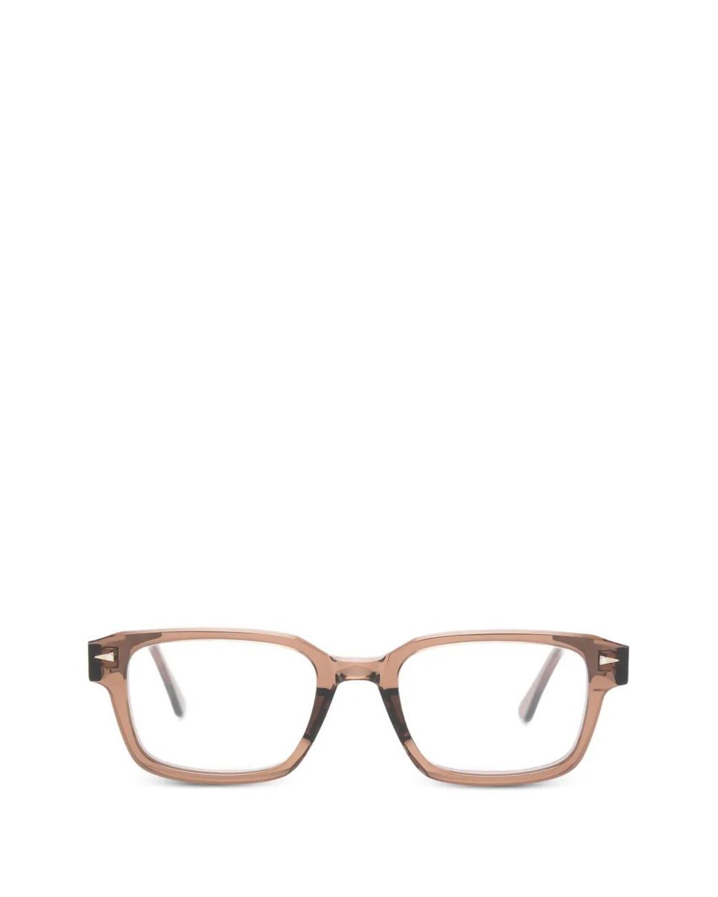 Ahlem Brown Rive Gauche Brille Mit Eckigem Gestell