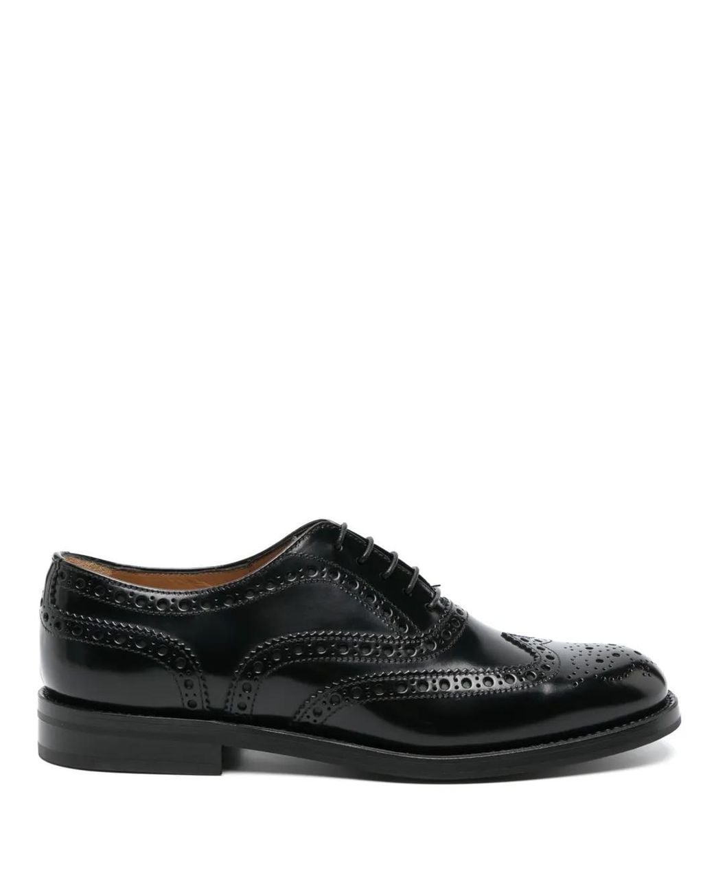 Church's Black Burwood Leather Brogues