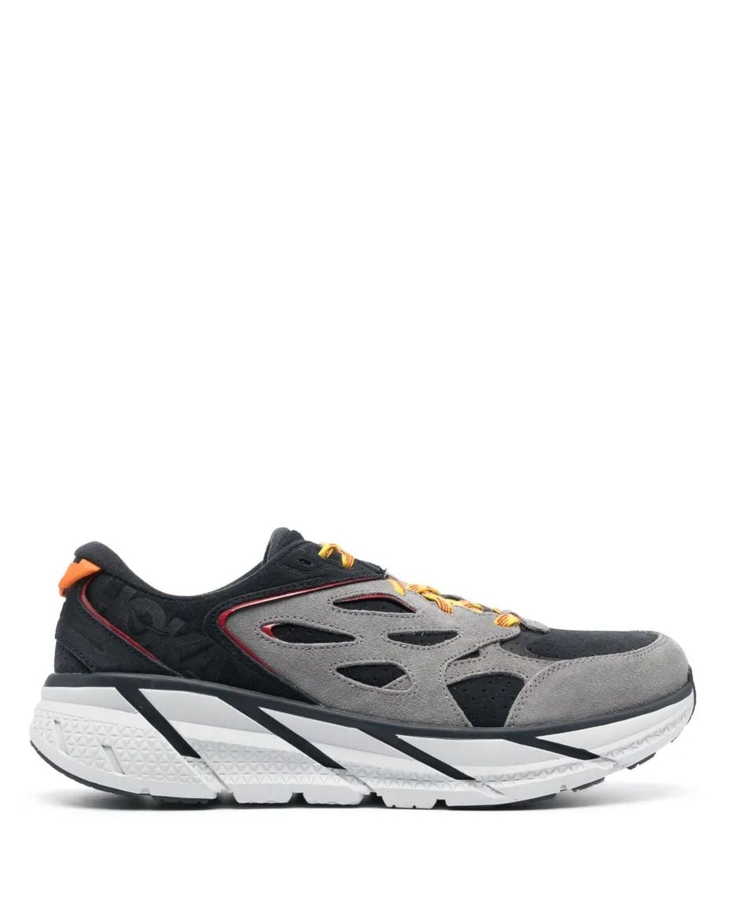 Hoka One One White Clifton L Panelled Low-Top Sneakers for men