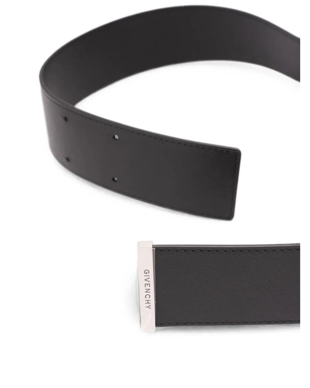 Givenchy Black Ceinture À Détail Noué