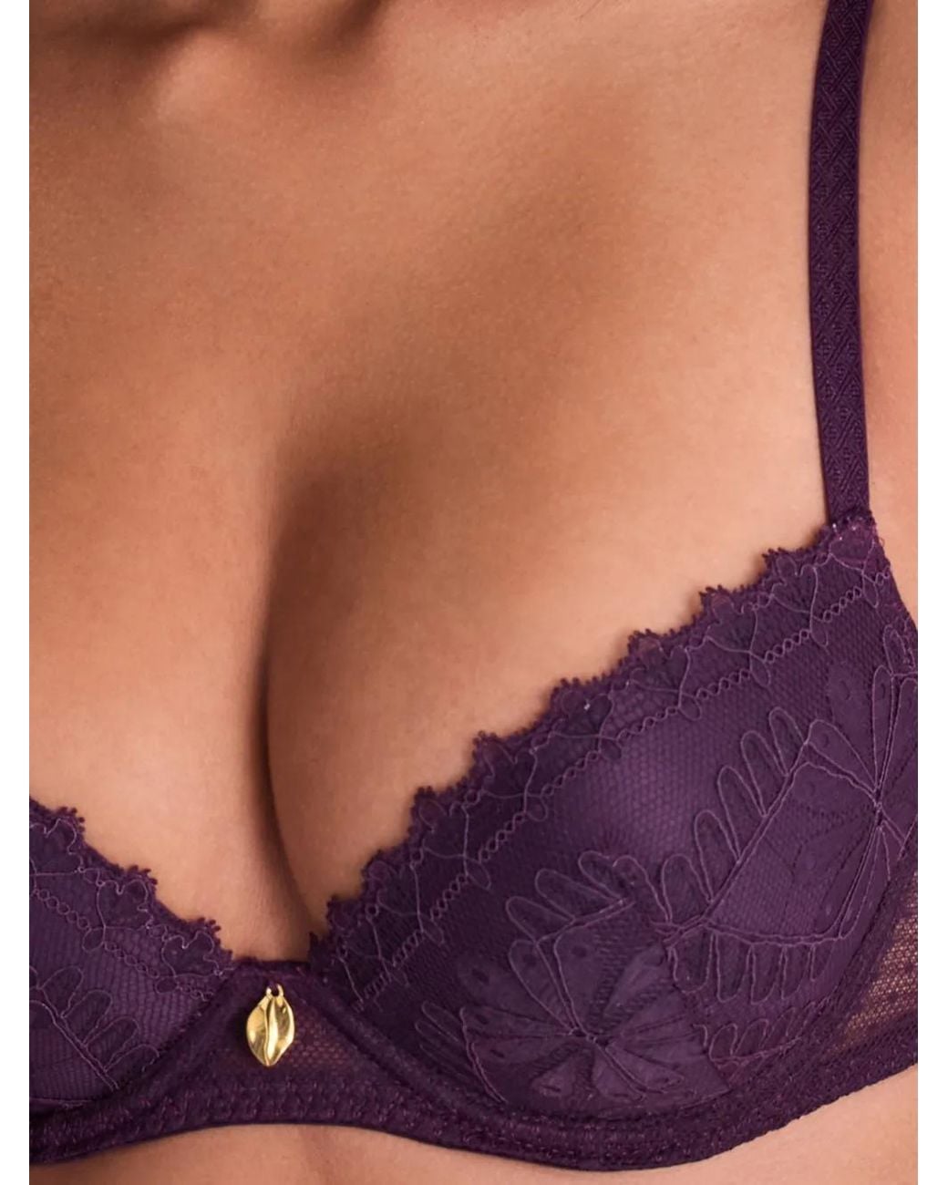 Aubade Purple Mystery Of Love Push-Up Bra