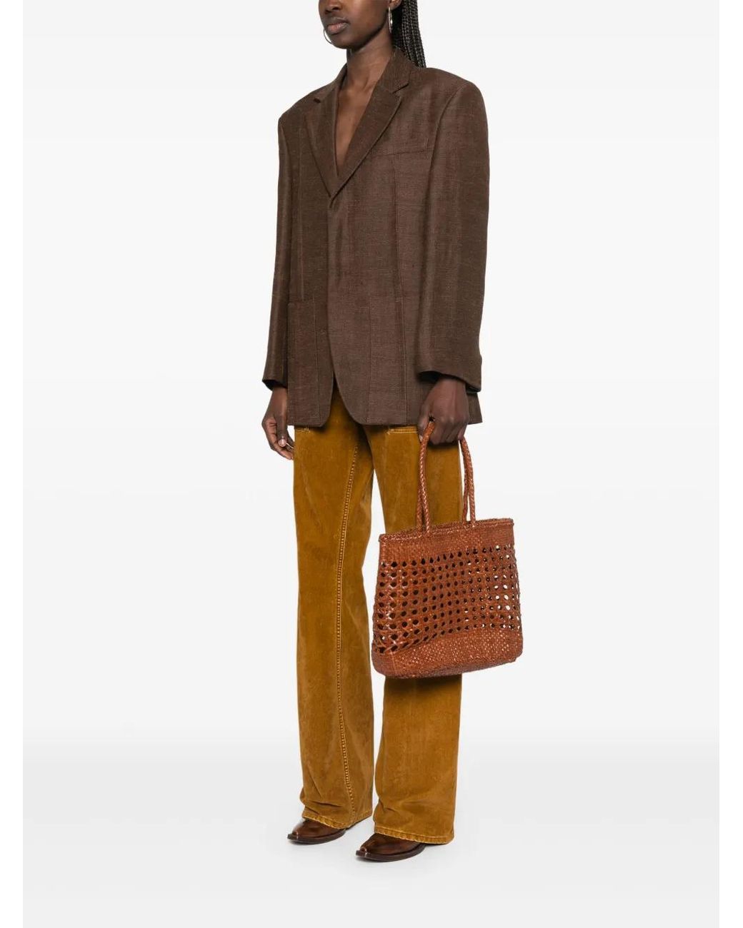 【Dragon Diffusion】ブラウン エクリプスショルダーバッグ Dragon Diffusion Eclipse Shoulder Bag in Brown | Lyst