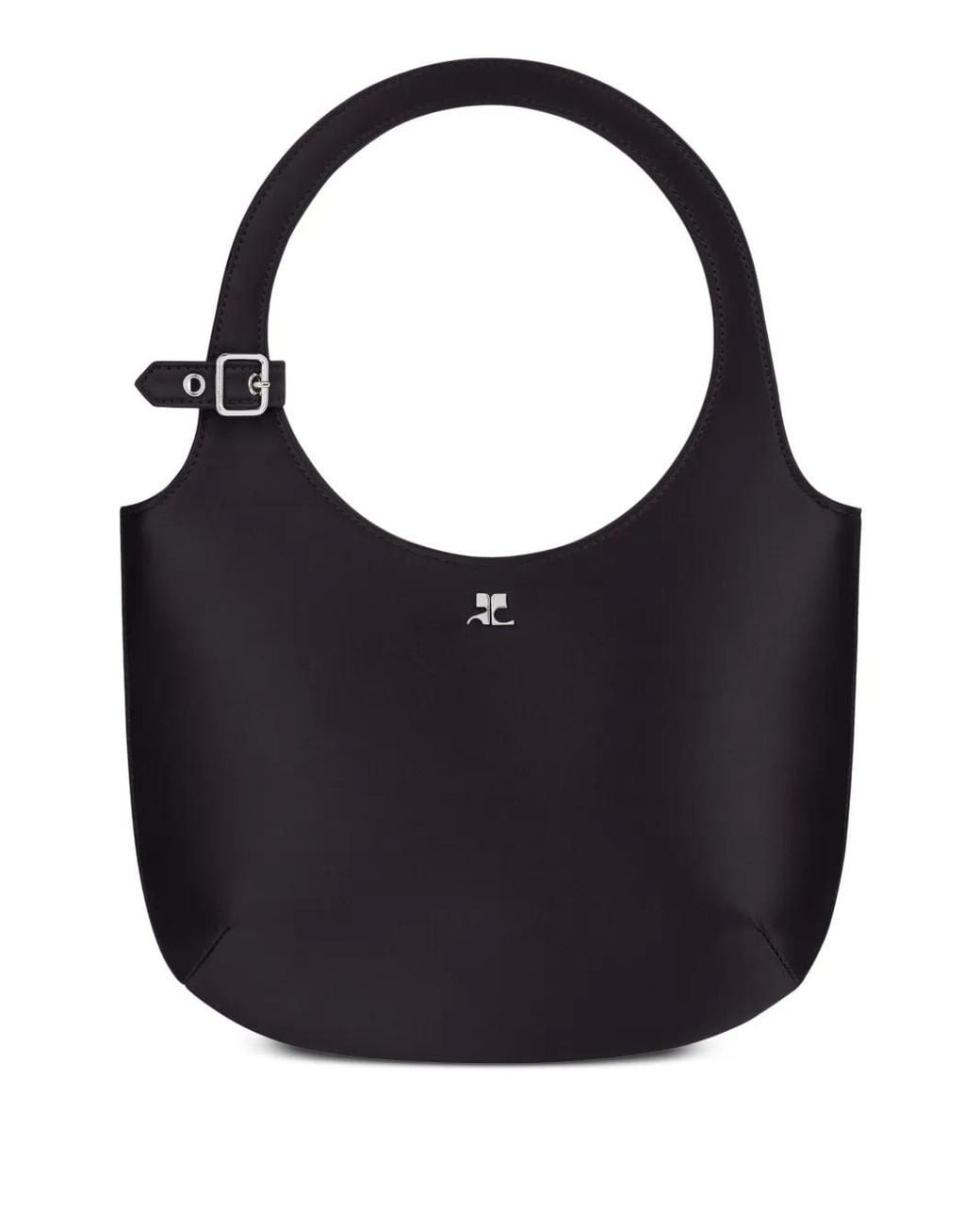 Courreges Black Holy Shoulder Bag