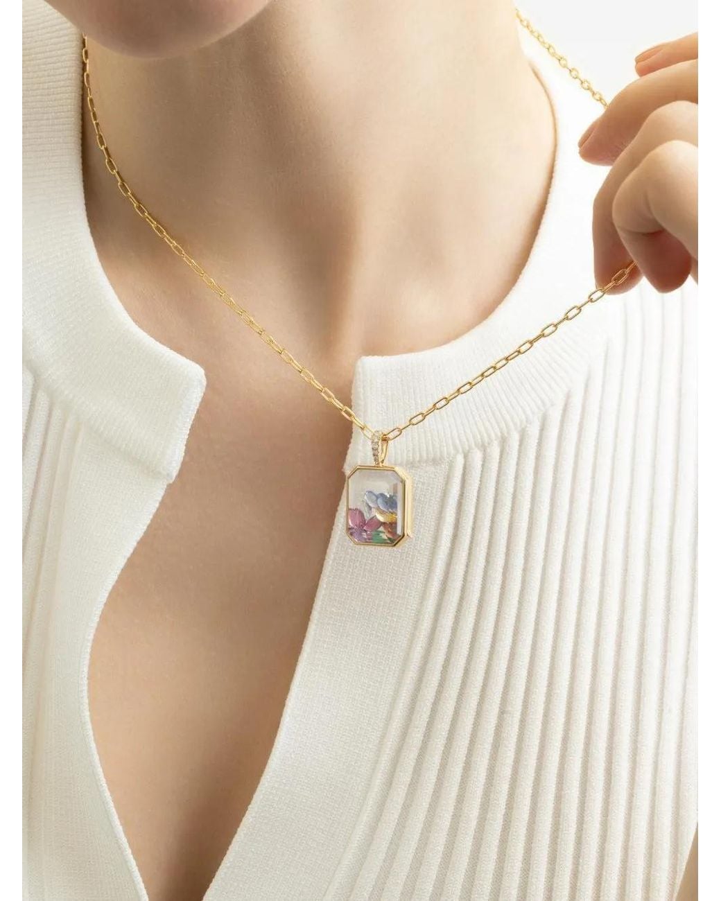 Loquet London Metallic December Birthstone Tanzanite Charm
