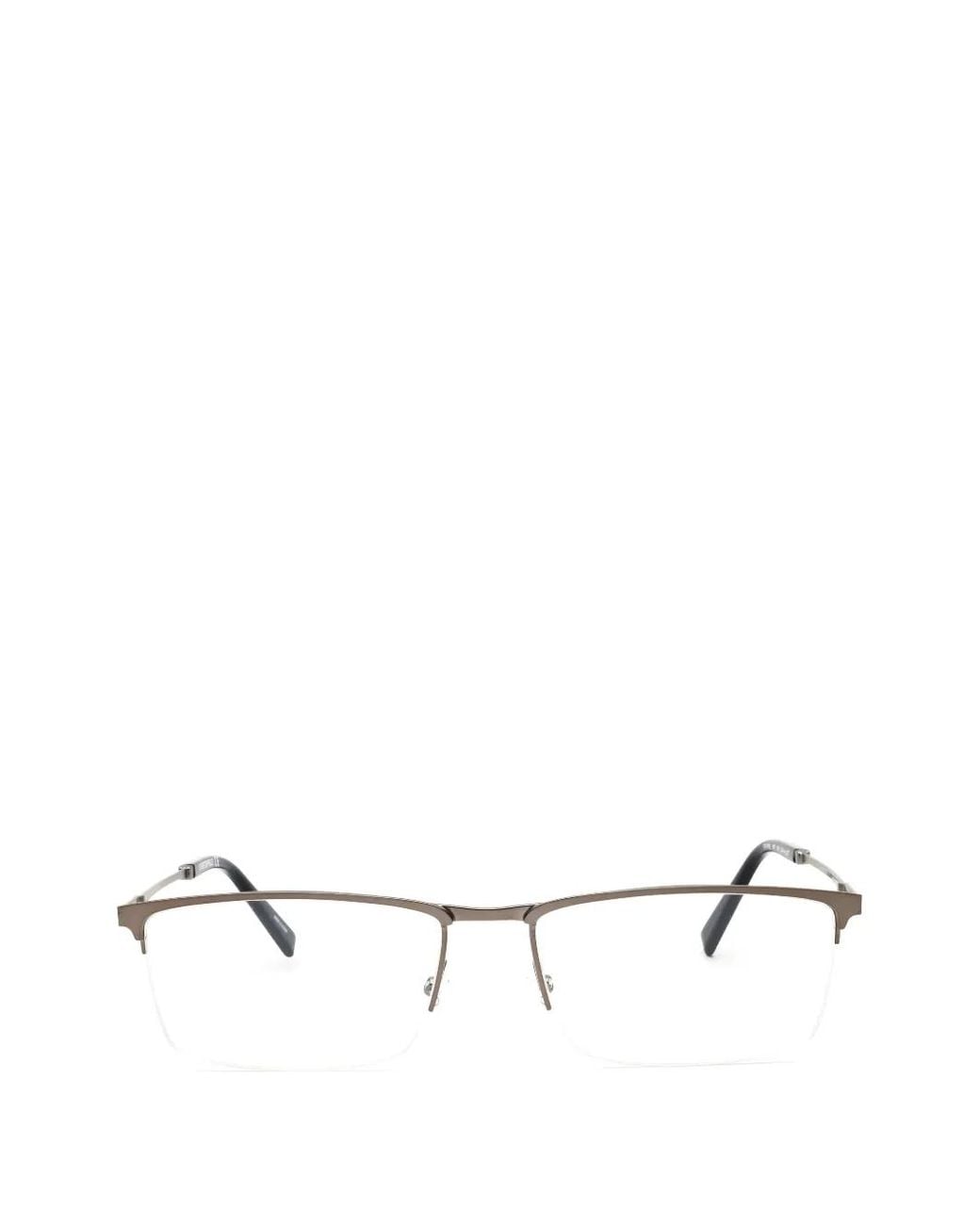 Chesterfield White Lunettes De Vue À Monture Rectangulaire for men
