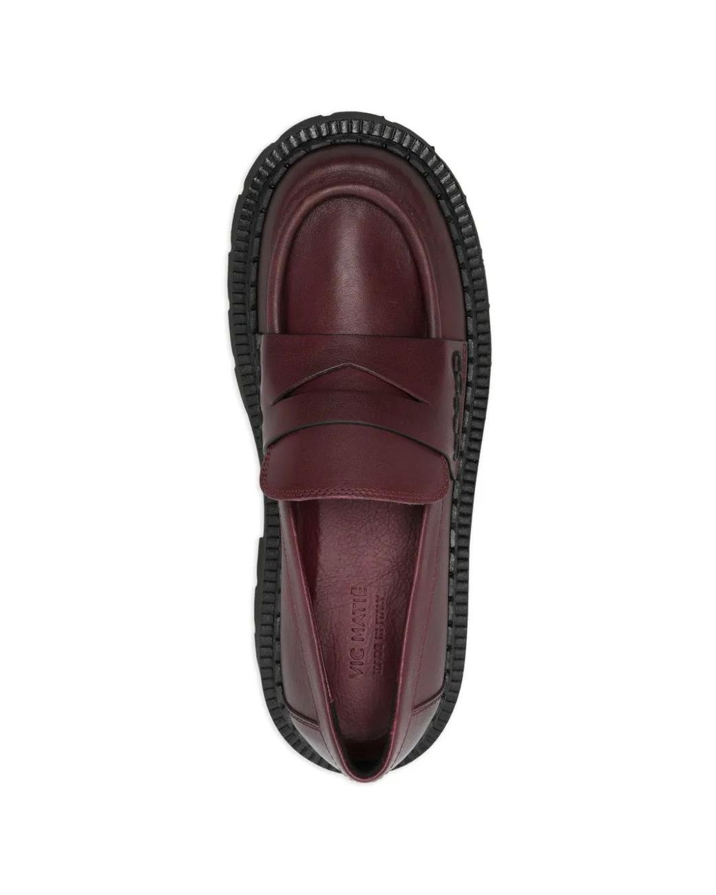 Vic Matié Brown Mocassins À Plateforme