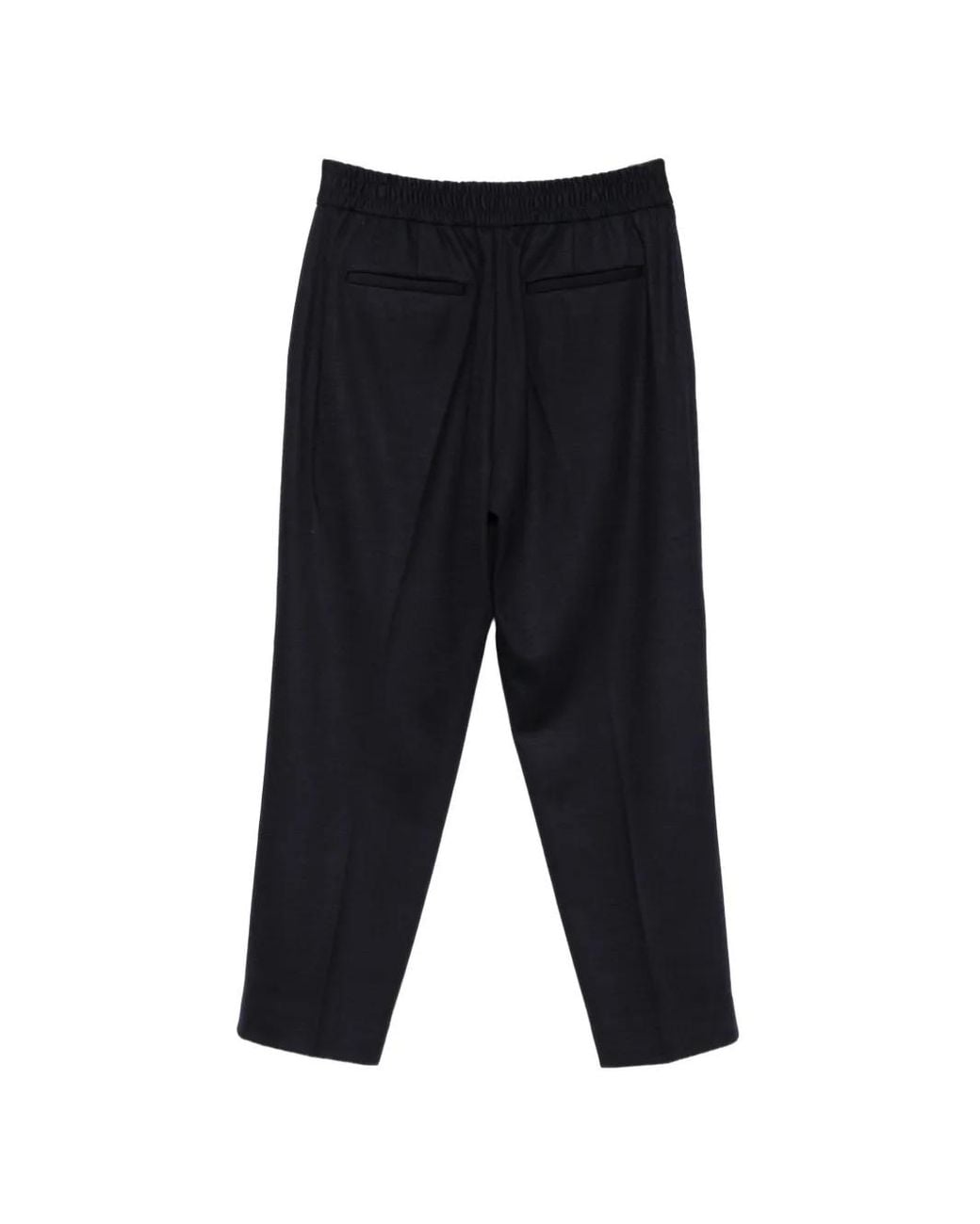 Circolo 1901 Blue Drawstring Cropped Trousers