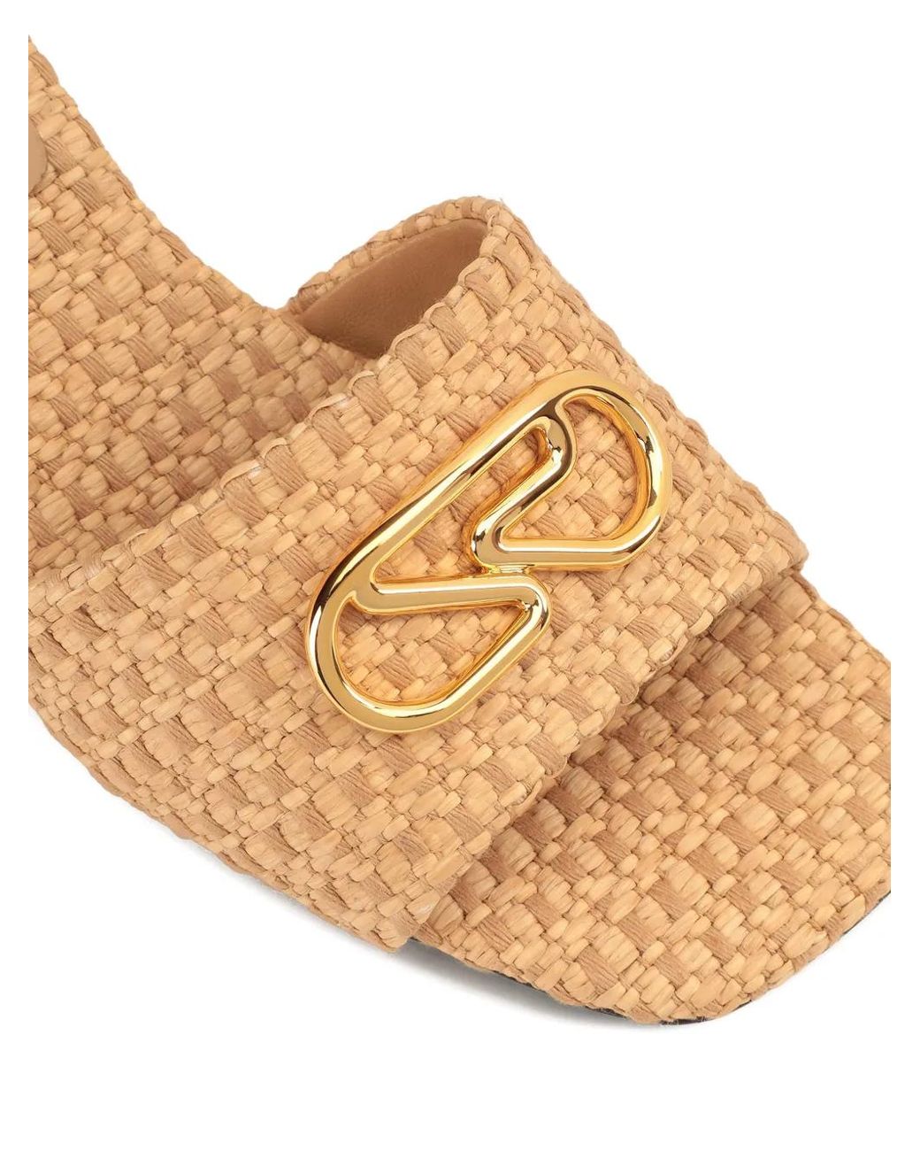 Sergio Rossi Natural 55Mm Surge Block-Heel Mules