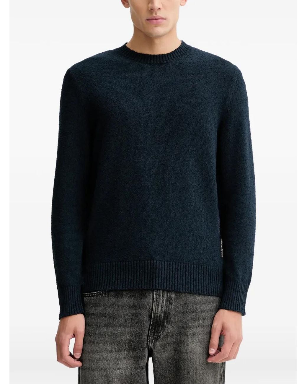 Marc O' Polo Blue Crew-Neck Sweater for men