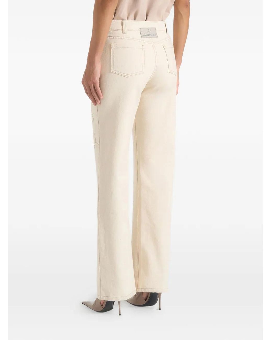 Manière De Voir Natural Jean Calista À Coupe Droite
