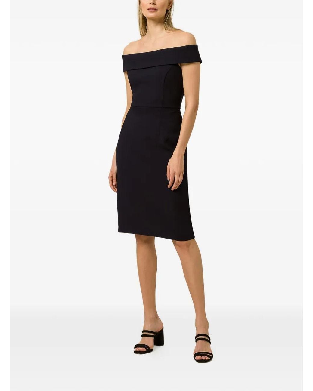 IVY & OAK Black Off-Shoulder Dress