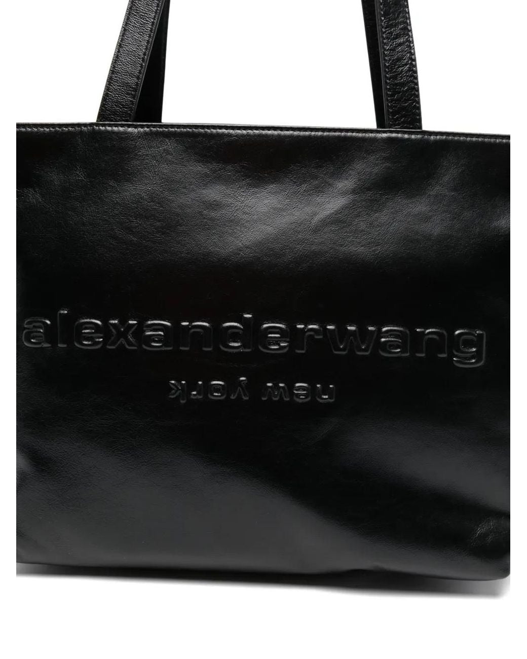 Alexander Wang Black Punch Medium Tote Bag