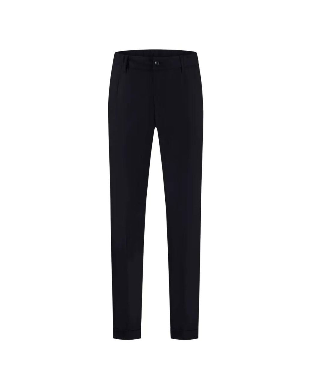 Marco Pescarolo Blue Beaded-Detail Tailored Trousers for men