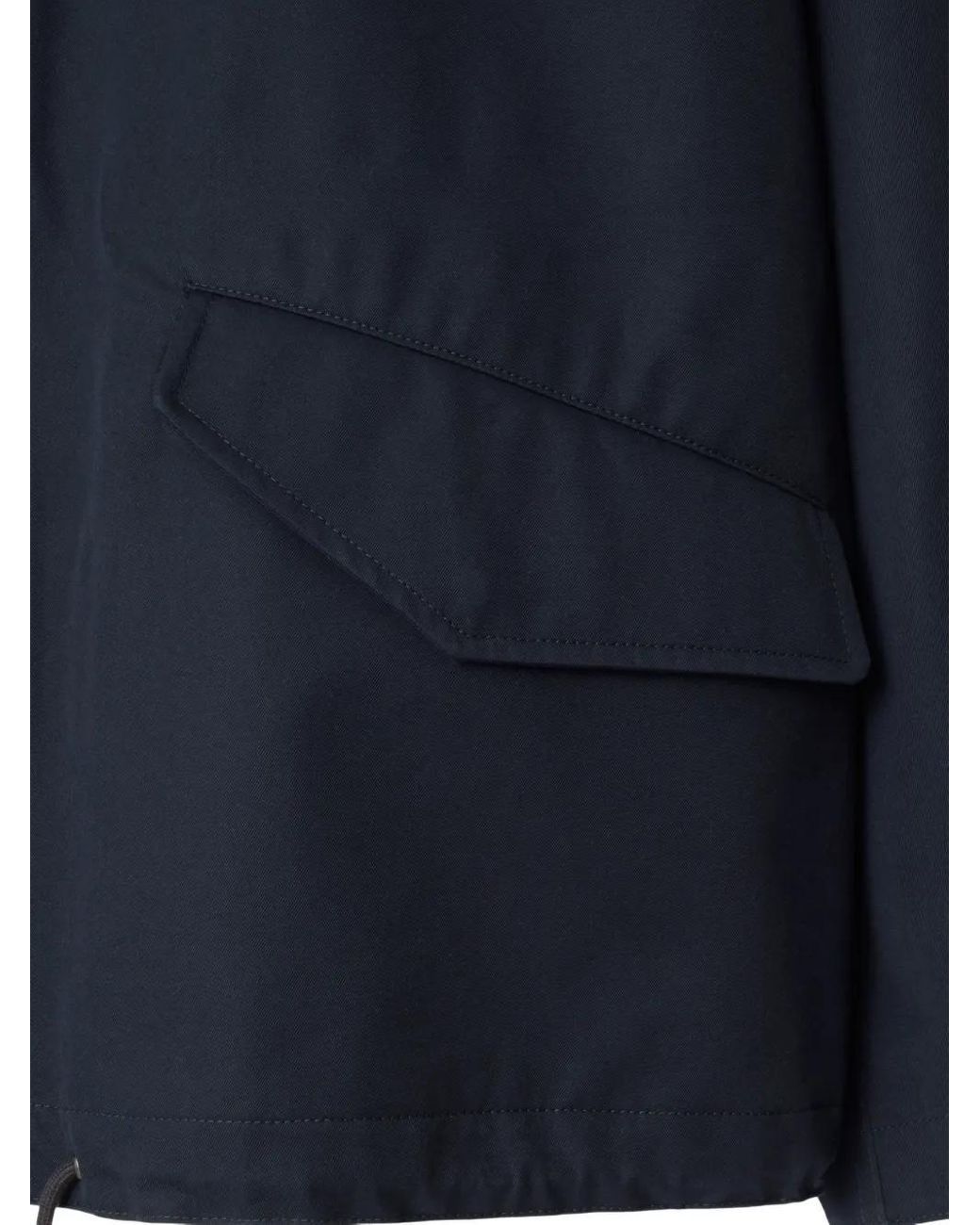 Burberry Oversized Jack Met Capuchon in het Blue voor heren