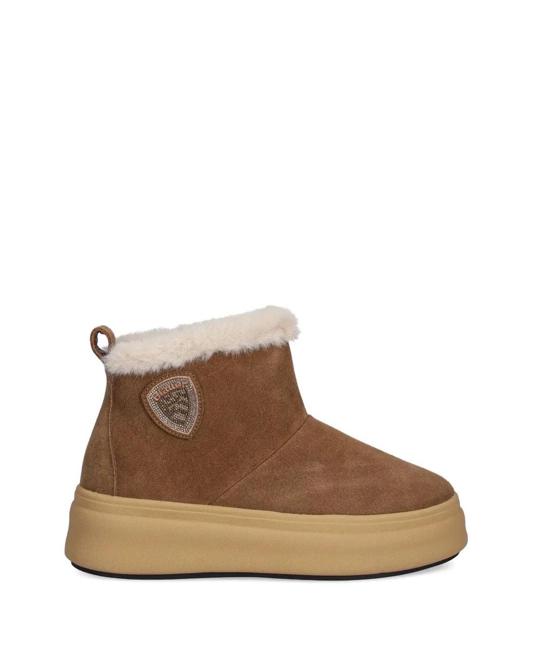 Blauer Brown Bottines Emery02 À Emblème