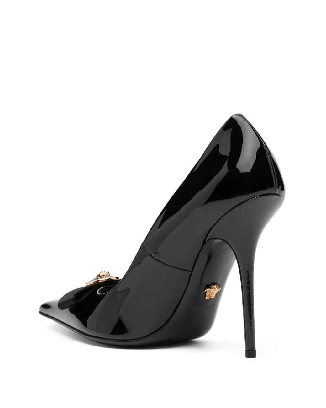 Versace Black Heels