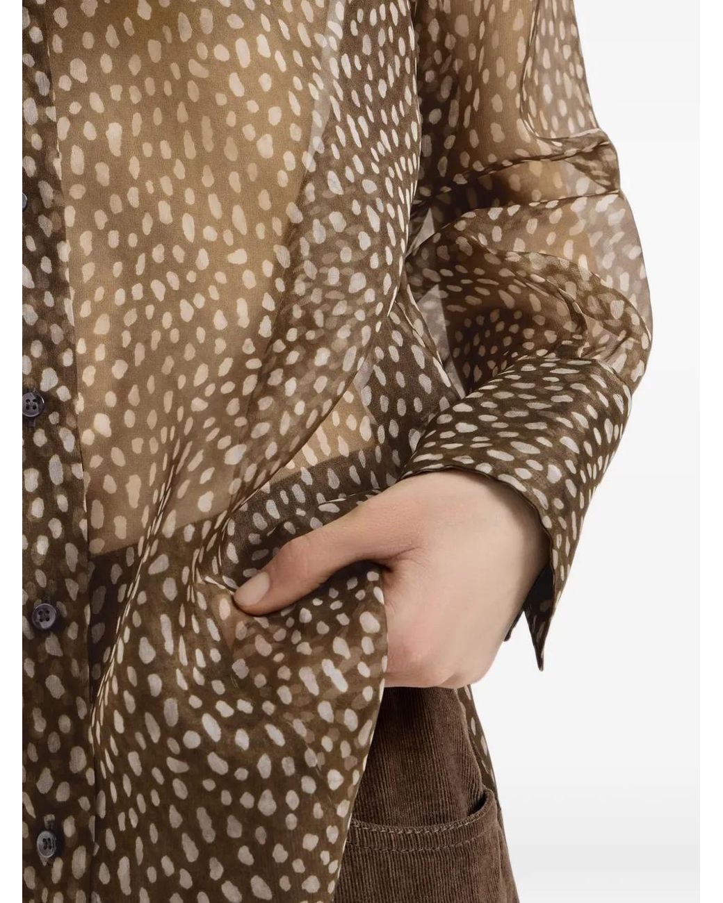 Brunello Cucinelli Brown Tops